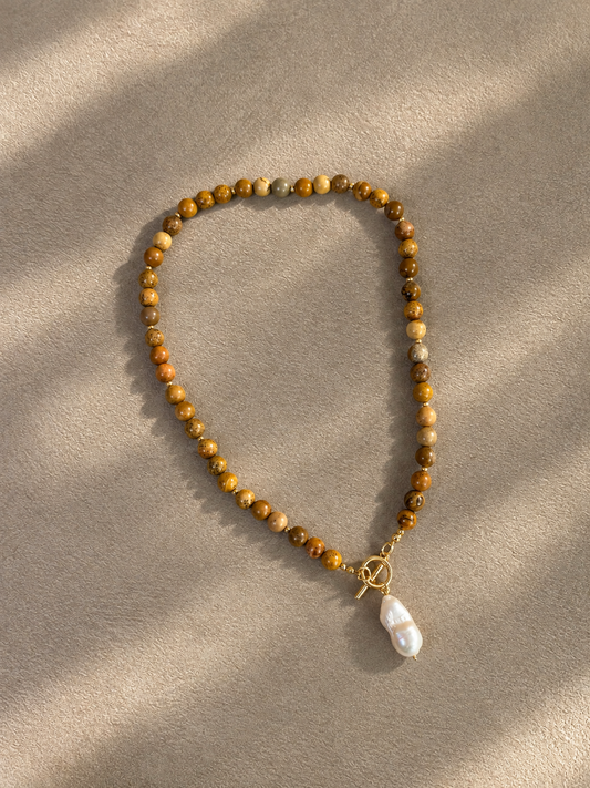 Sandrine Pearl Necklace